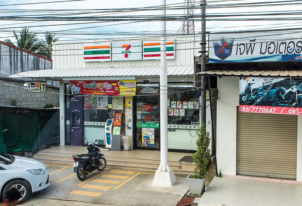 7 Eleven convenience store in Phuket