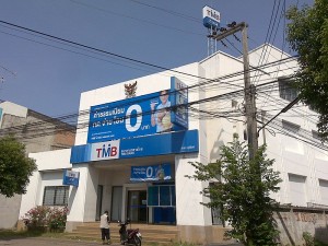 TMB Bank building in Buriram