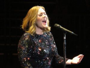 Adele at the Genting Arena in Birmingham