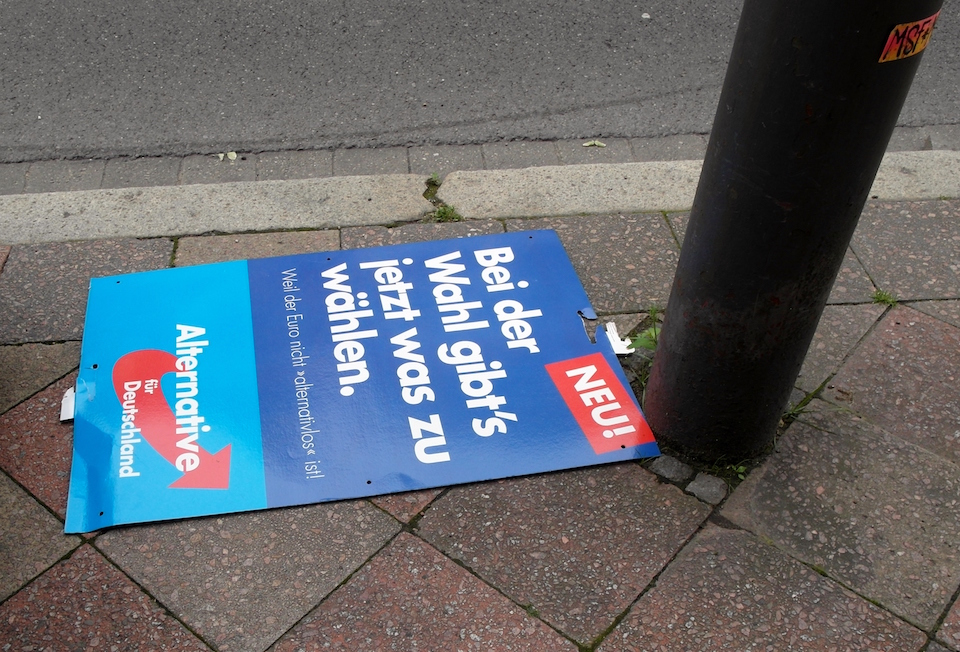 Alternative for Germany (AfD ) poster