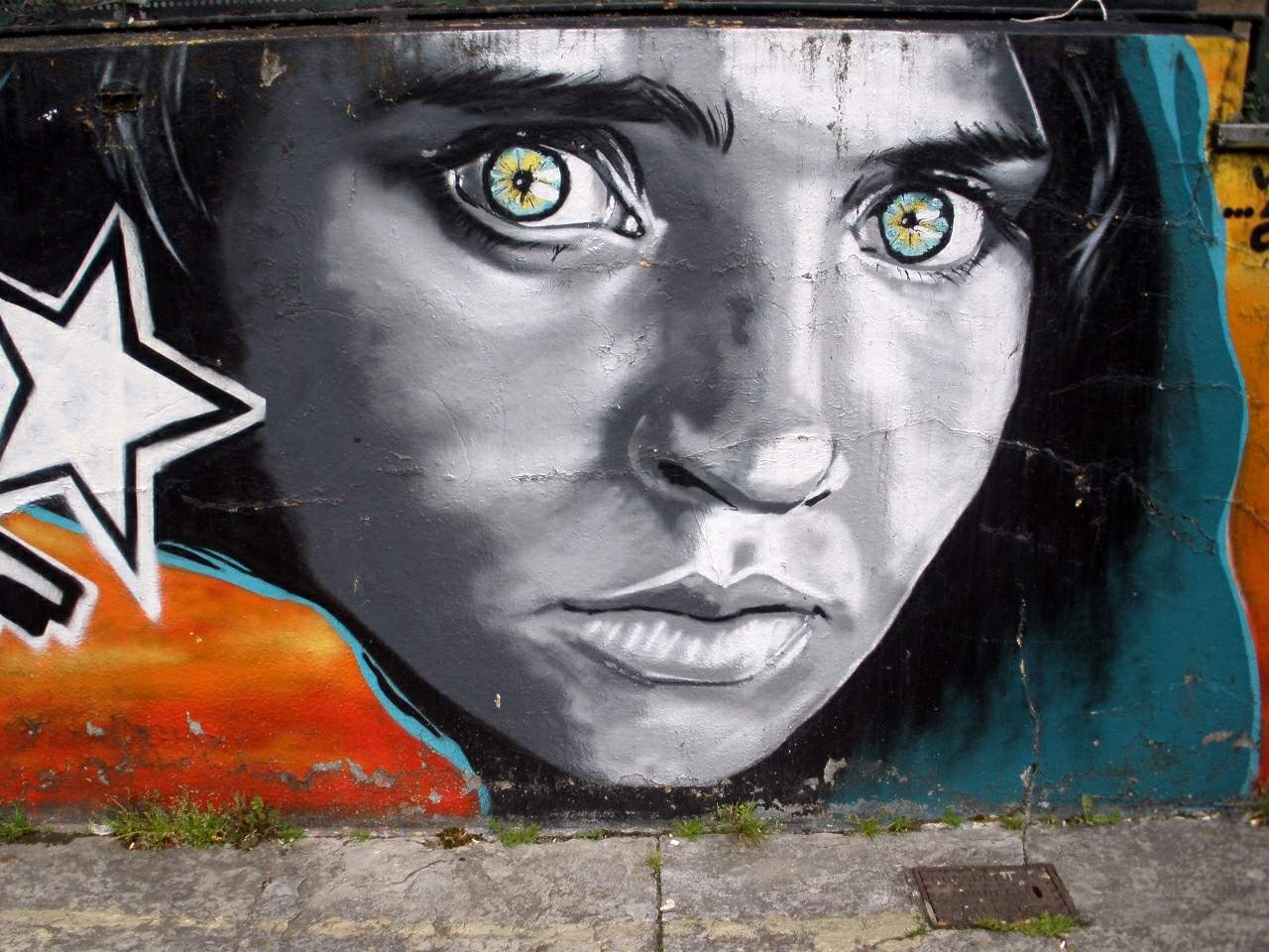 The Afghan girl who appeared on the National Geographic cover