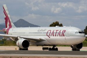 Airbus A330-302 Qatar Airways A7-AEF in Barcelona