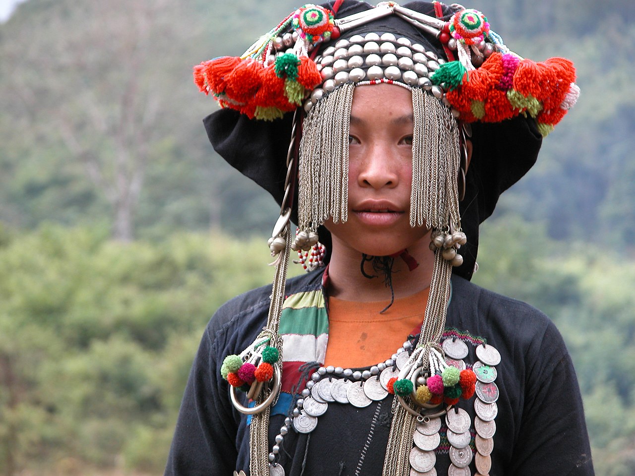 The Akha are an ethnic group who live in small villages at higher elevations in the mountains of Thailand, Myanmar, Laos and Yunnan Province in China