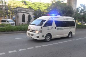 Toyota ambulance in Bangkok