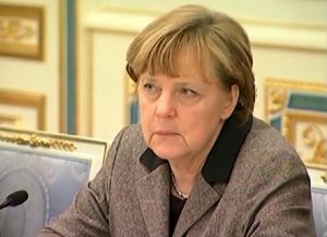 Angela Merkel in Kiev