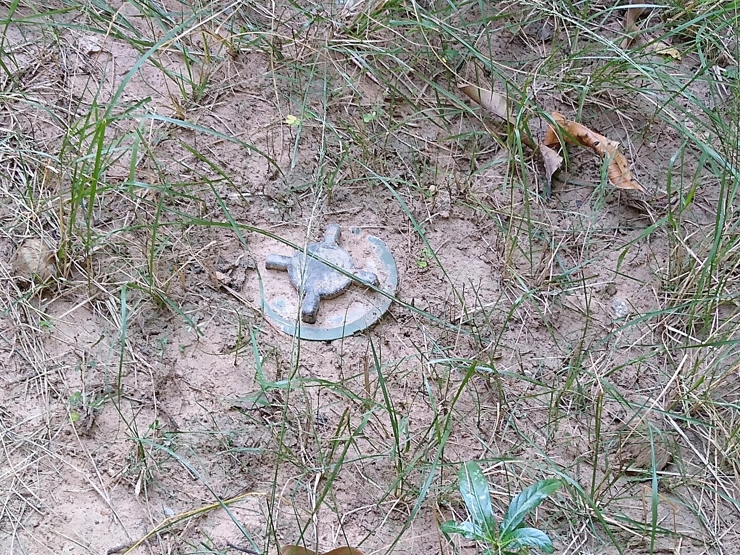 Landmine in Cambodia.