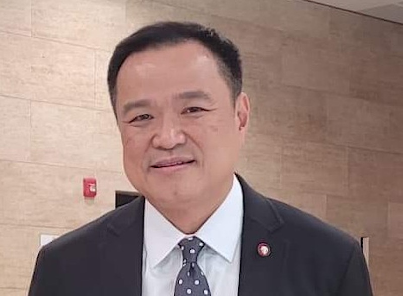 Thailand's Minister of Interior Anutin Charnvirakul.