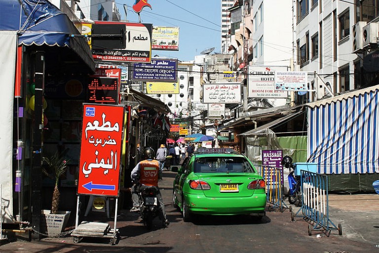 Soi Arab in Watthana District, Bangkok