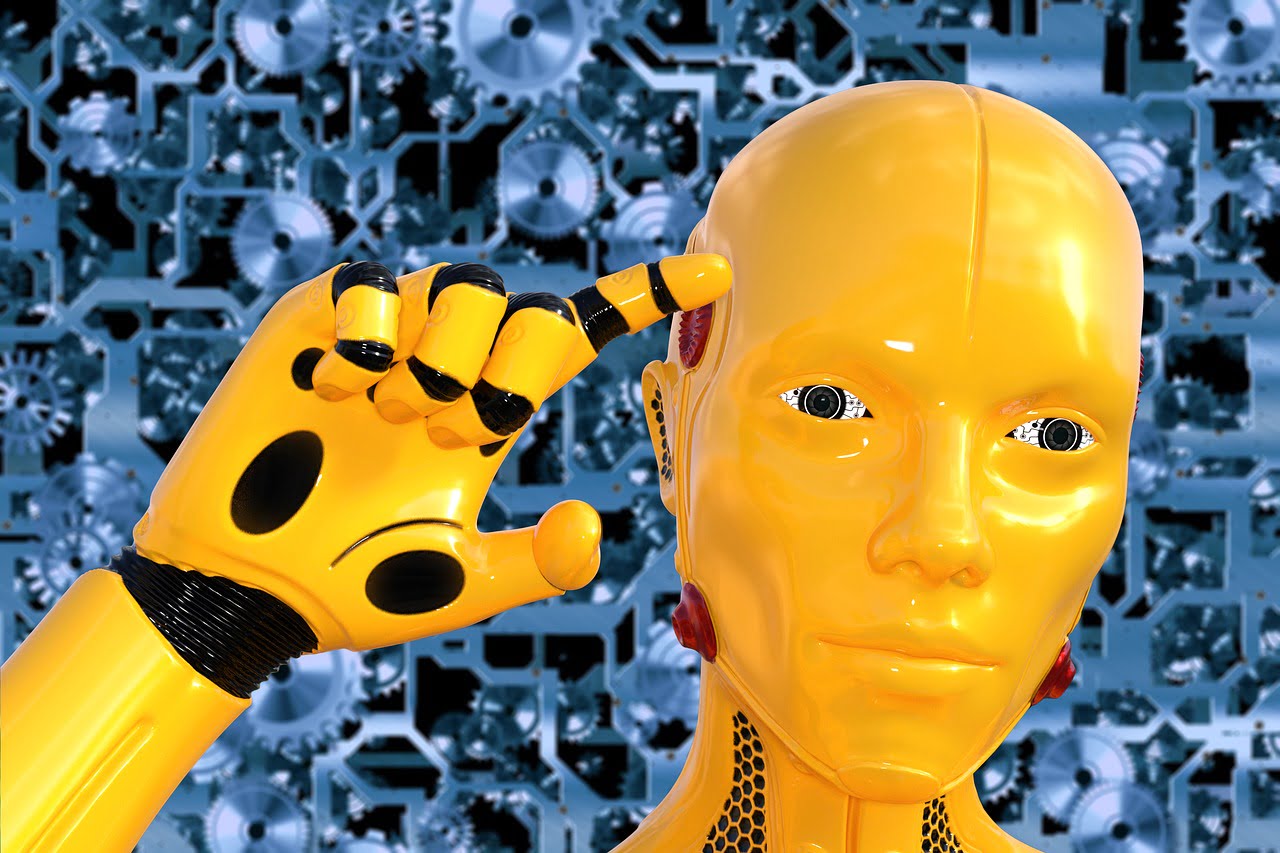 Artificial Intelligence (AI) Robot.