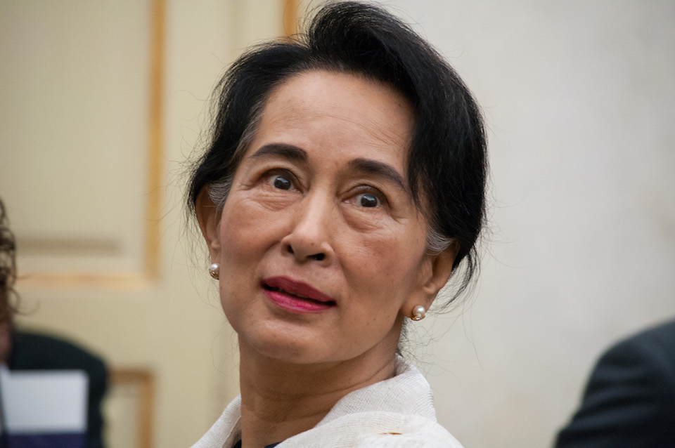 Aung San Suu Kyi in Parma