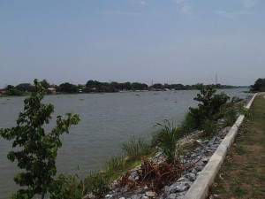The Chao Phraya River in Ayutthaya