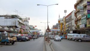 Naresuan-Road in Ayutthaya