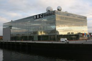 BBC Pacific Quay in Glasgow, Scotland