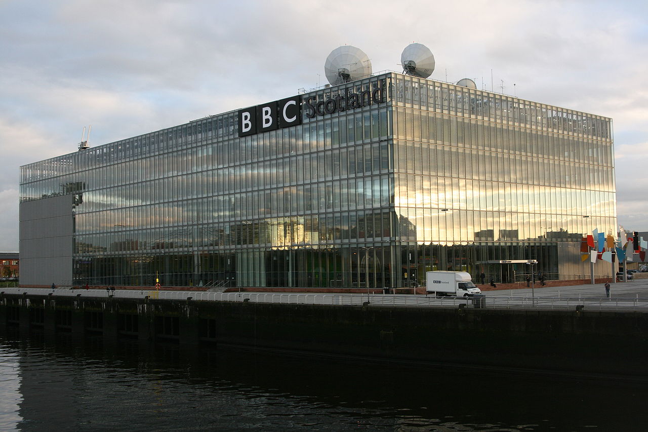 BBC Pacific Quay in Glasgow, Scotland