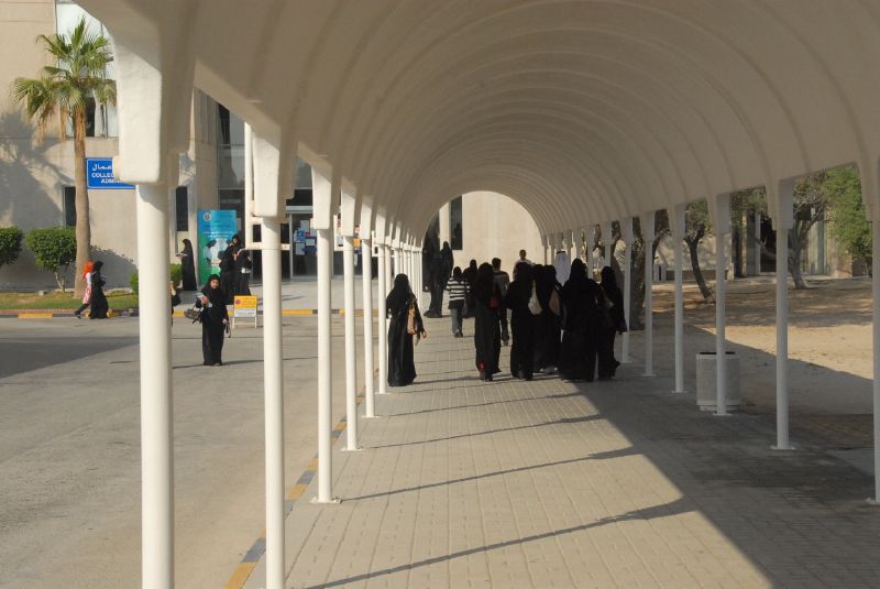 Female University students in Bahrain