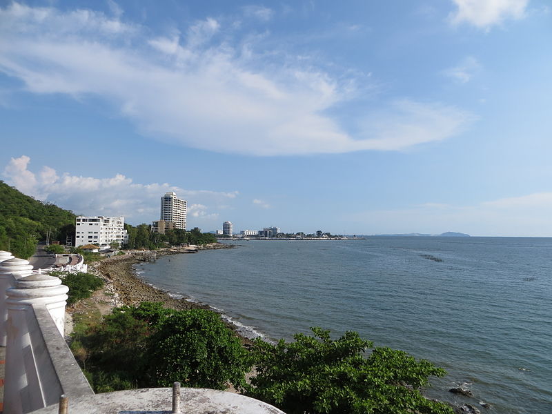 View of Bang Saen in Chonburi