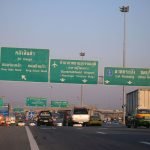 Bangkok - Chonburi Motorway 7 near Suvarnabhumi.