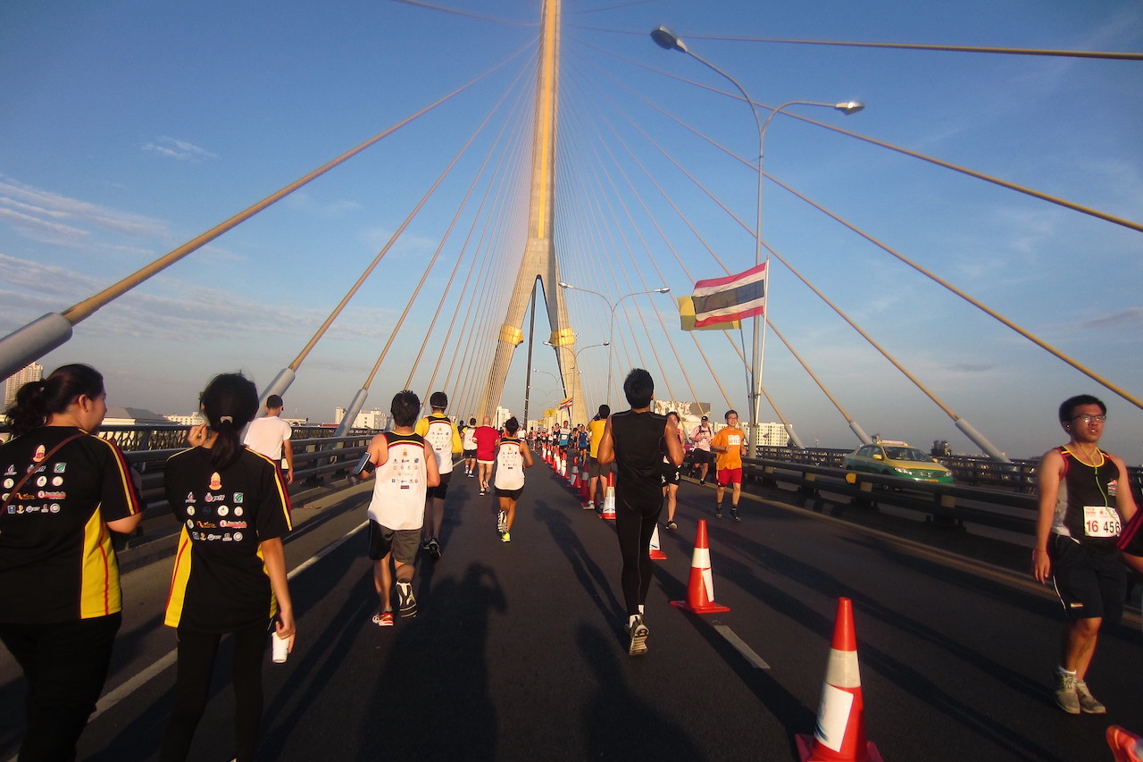 Half Marathon in Bangkok, Thailand