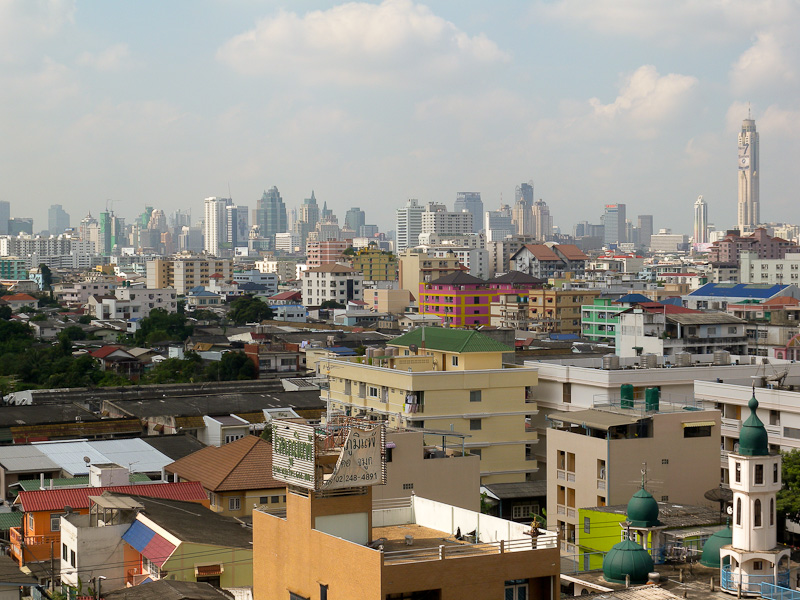 Beautiful Bangkok skyline in the morning