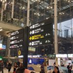 Arrivals Level at Bangkok Suvarnabhumi Airport in Samut Prakan