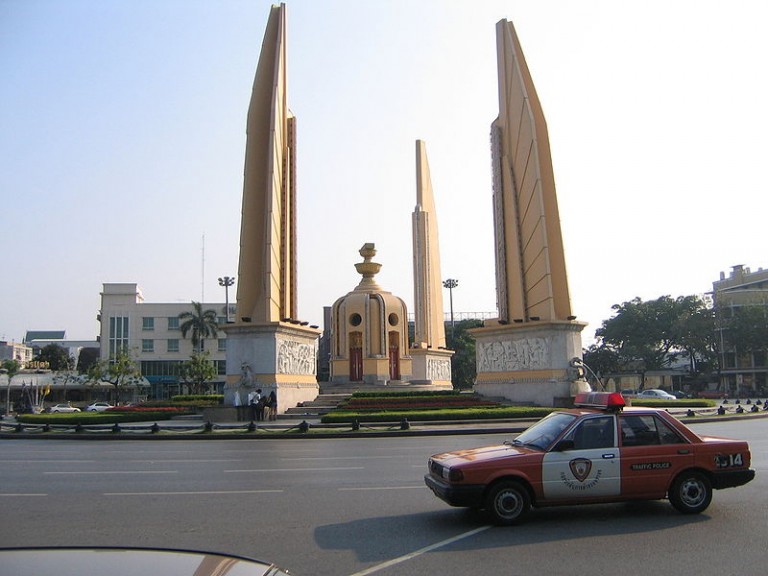 Bangkok Democracy Monument Rachadamnoen.
