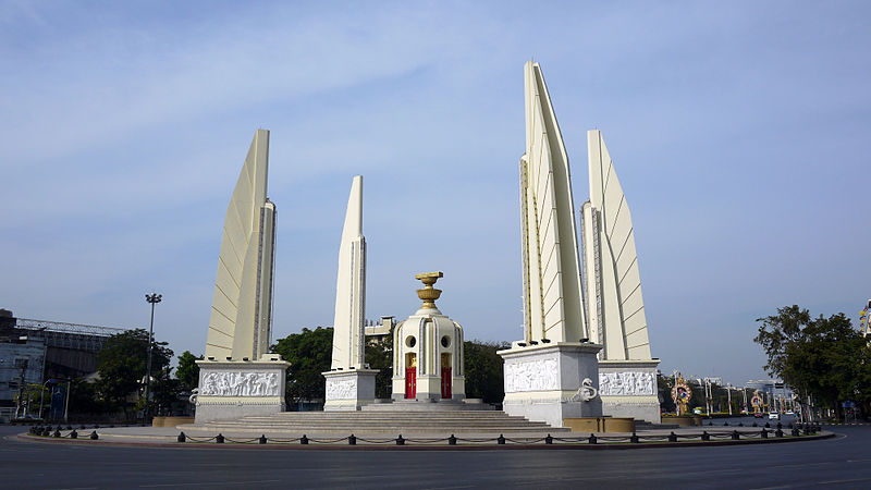 The Democracy Monument in Bangkok