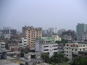 View of Dhaka in Bangladesh