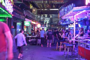 Bars at Soi Cowboy in Bangkok
