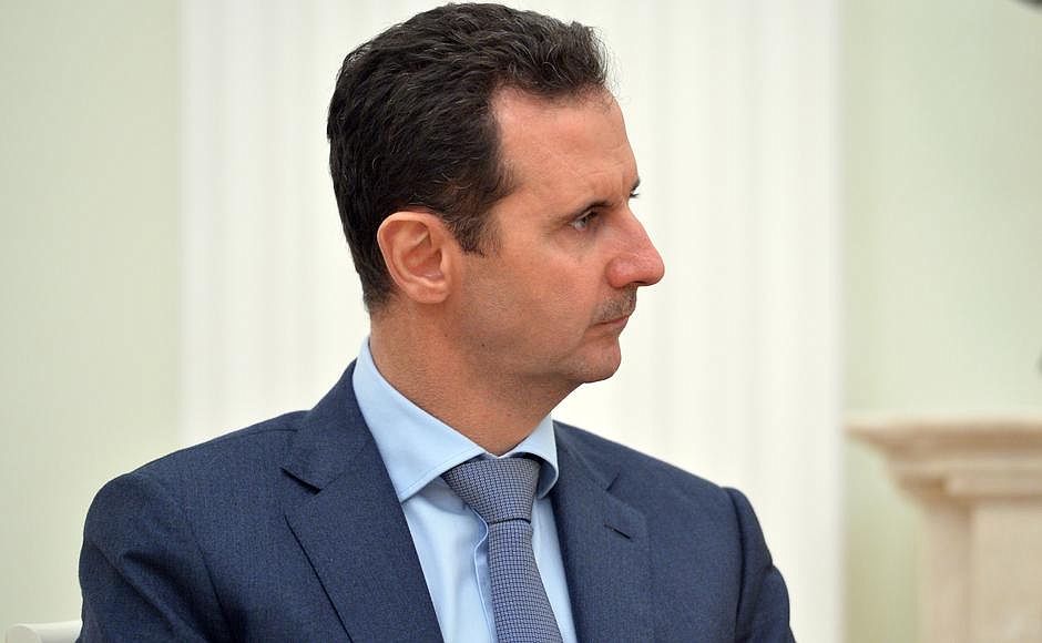 President of Syria Bashar al-Assad made a visit to Moscow on October 20, 2015