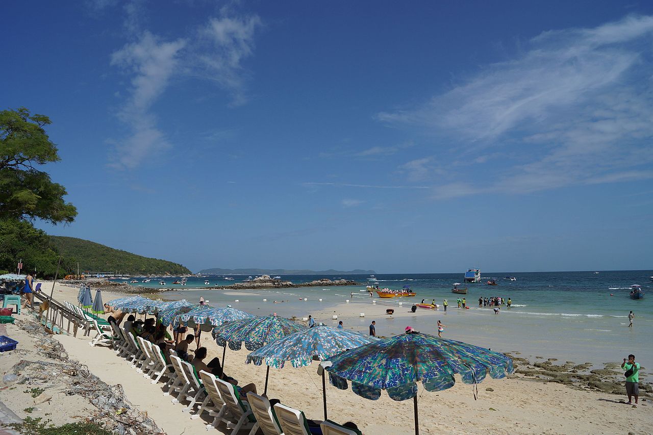 Beach in Banglamung District, Chonburi