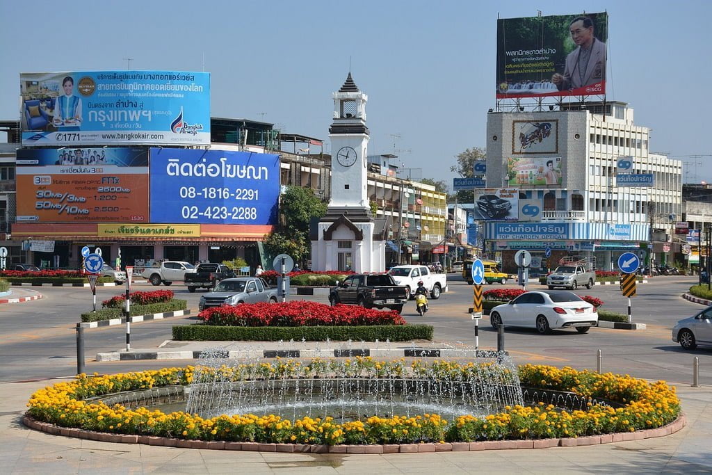 Bell tower in Lampang