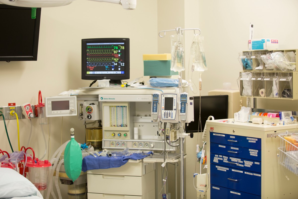 Intensive Care Unit (ICU) in hospital
