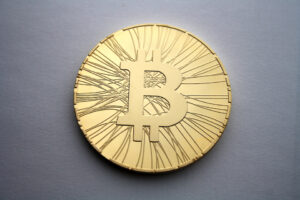 Physical bitcoin coin