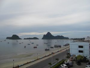 Fishing boats in Prachuap Khiri Khan