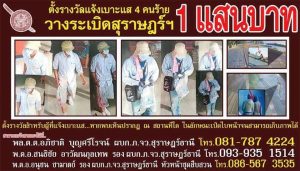 Huahin, Phuket and Surat Thani bombing suspects