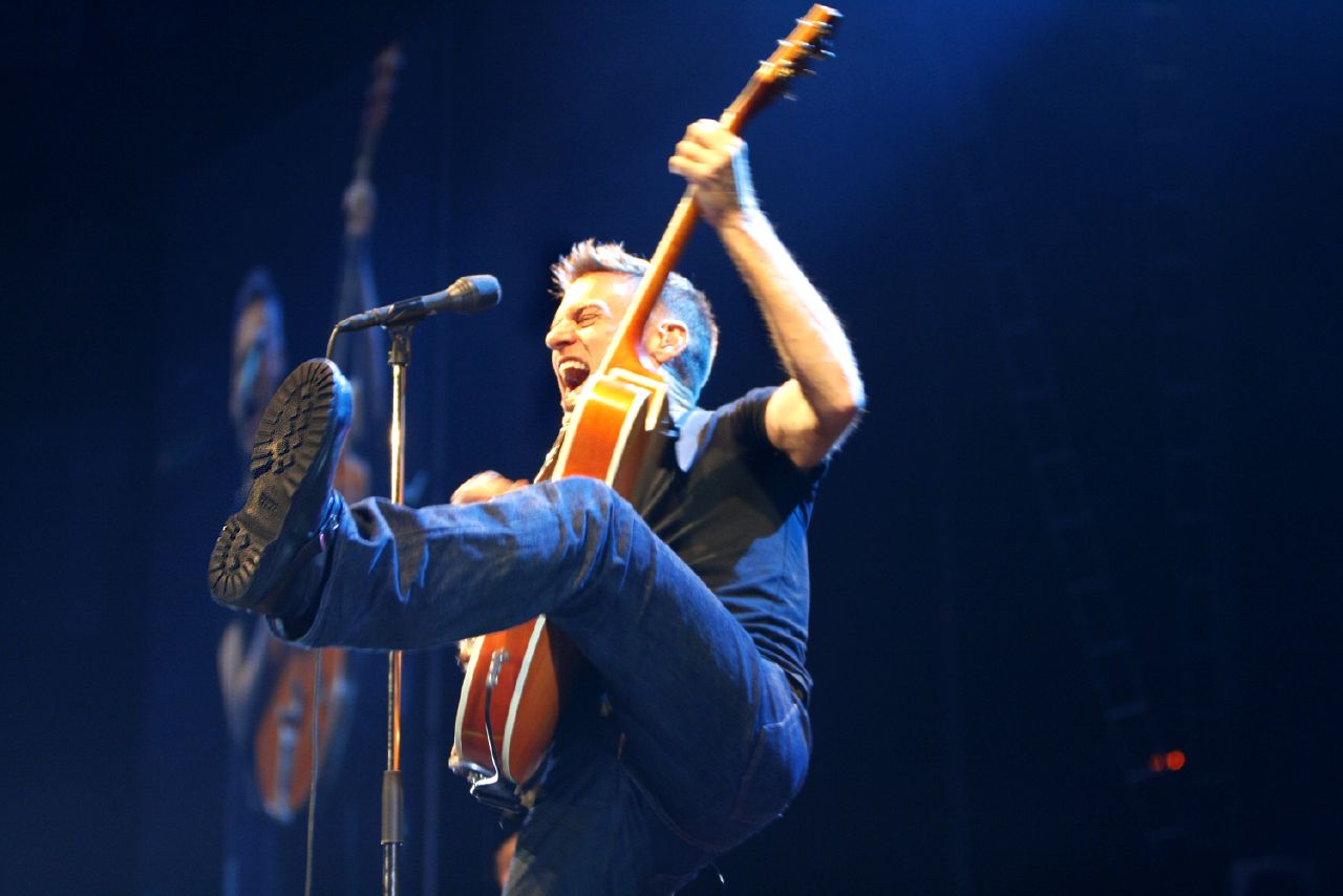 Bryan Adams live in the Color Line Arena, Hamburg, Germany