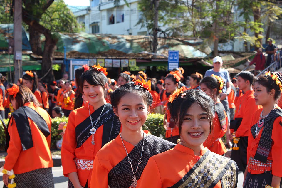 Festival in Udon Thani, Thailand
