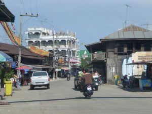 Street in Bueng Samakkhi, Kamphaeng Phet.