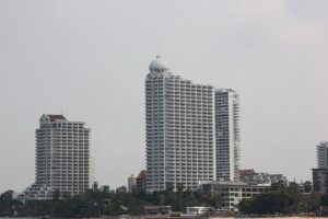 Buildings in Soi Pho Samphan, Muang Pattaya, Banglamung (Chonburi)