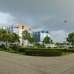 Buildings near IMPACT Arena in Nonthaburi