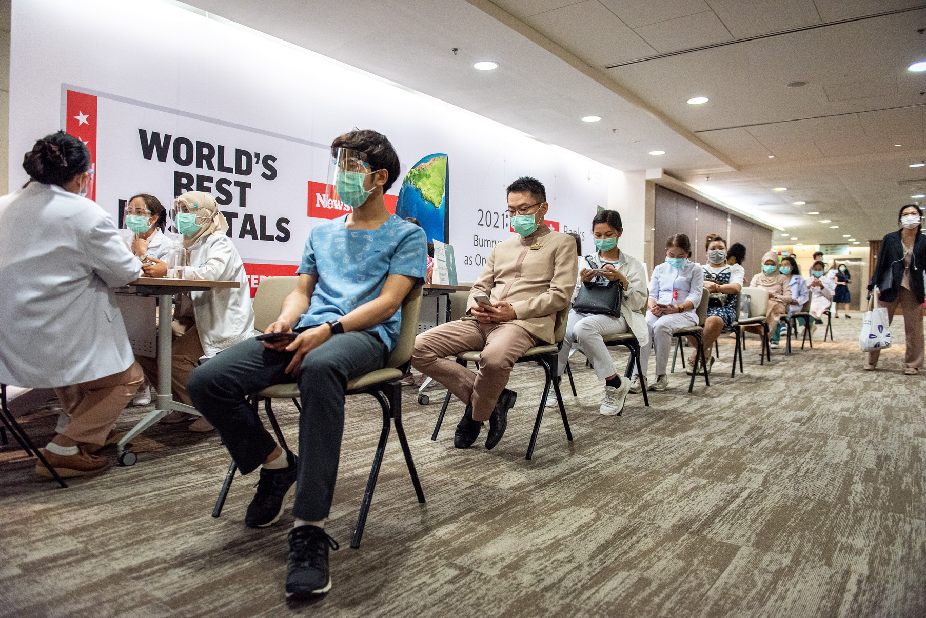 Vaccination at Bumrungrad International Hospital in Bangkok