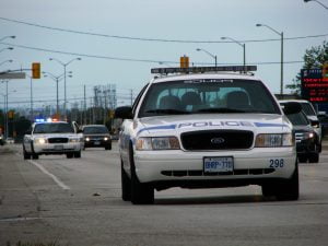 Canadian police cars