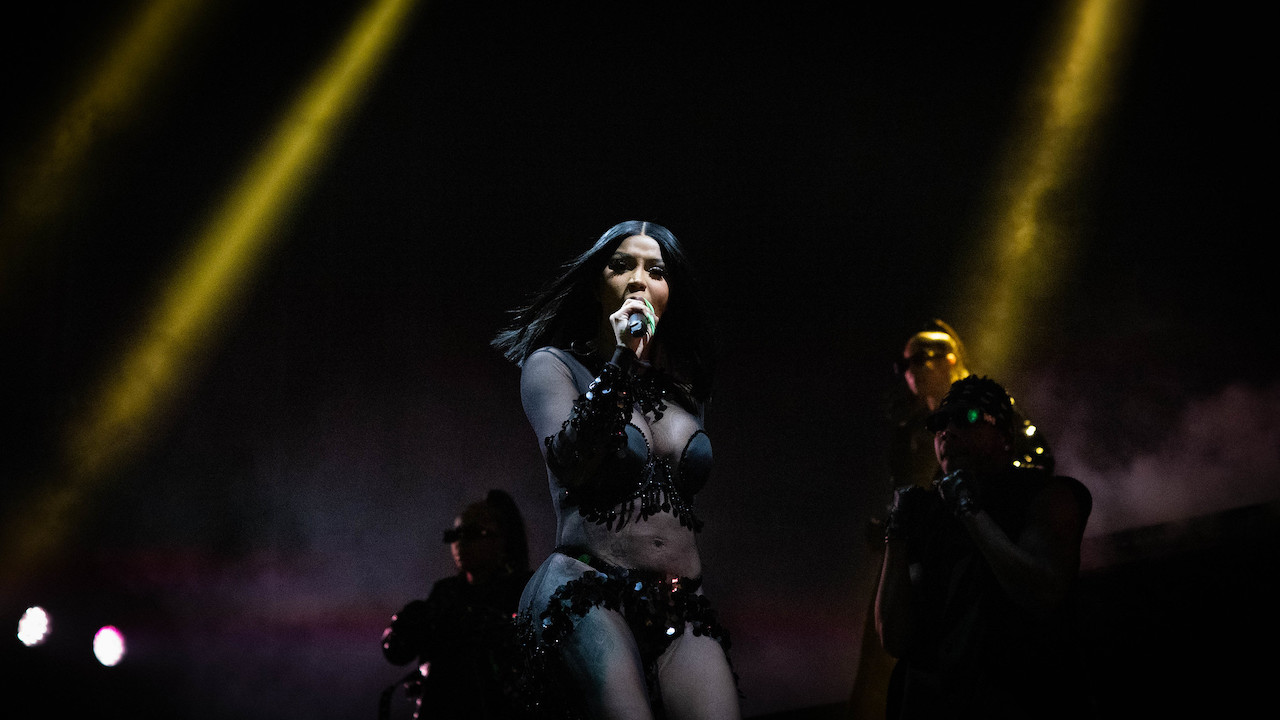 Cardi B at Stavernfestivalen 2022 in Norway.