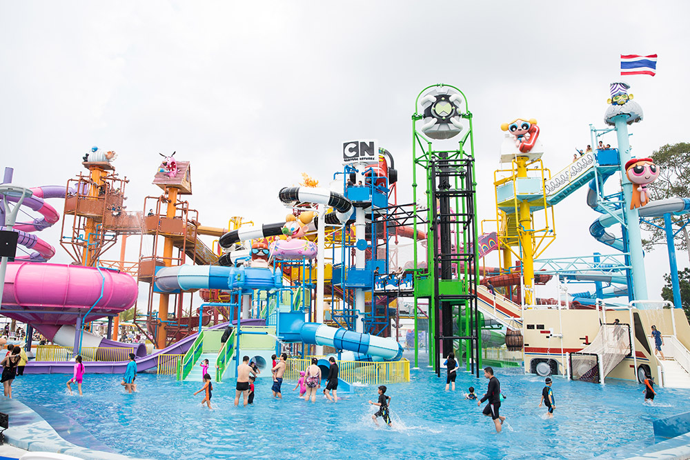 Cartoon Network Water Park in Pattaya