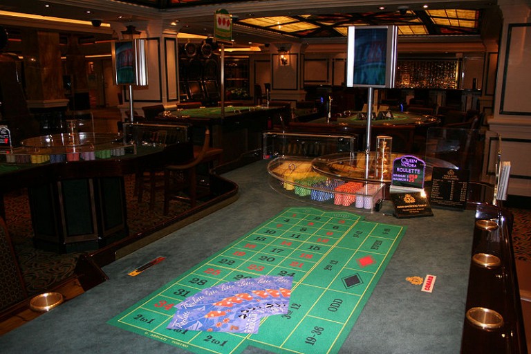 Illegal casino in Thailand