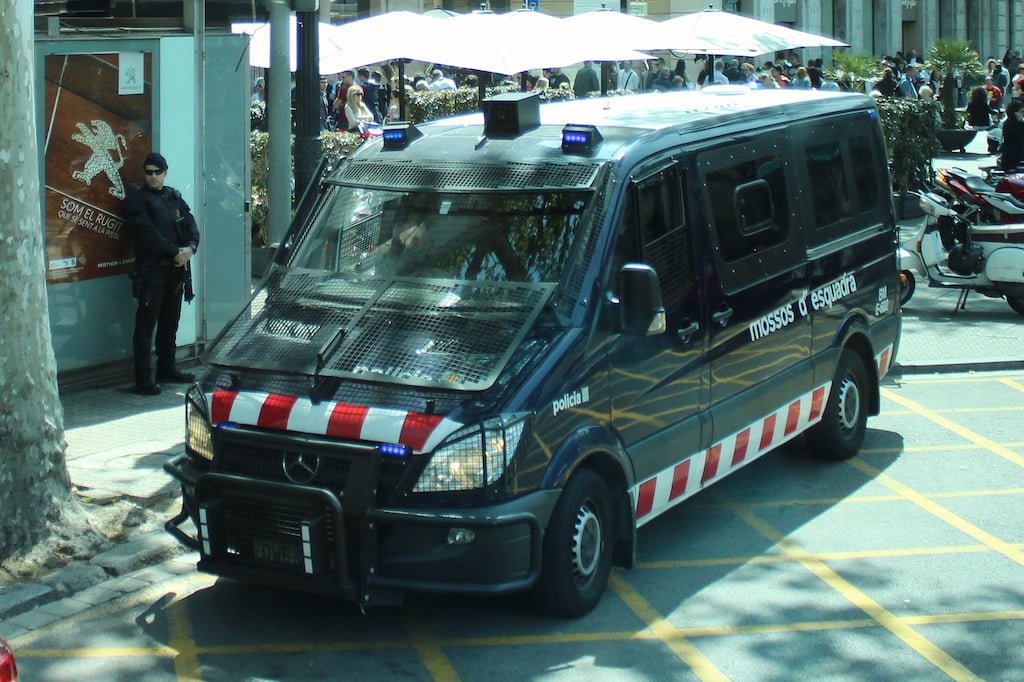Catalan Police Mossos d'Esquadra Mercedes Benz Sprinter