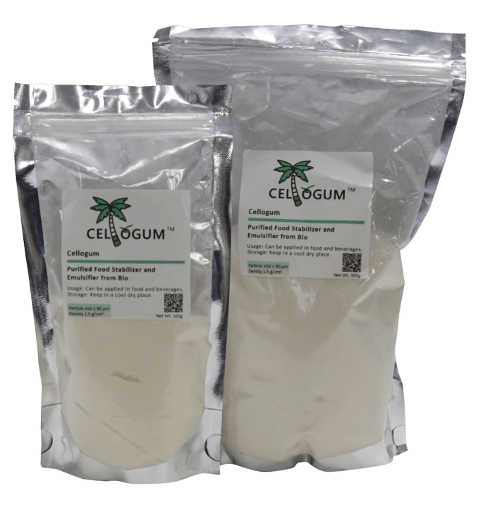 Cello-gum bags.