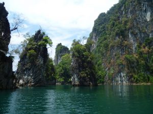 Islets in the Cheow Lan Lake, Khao Sok National Park