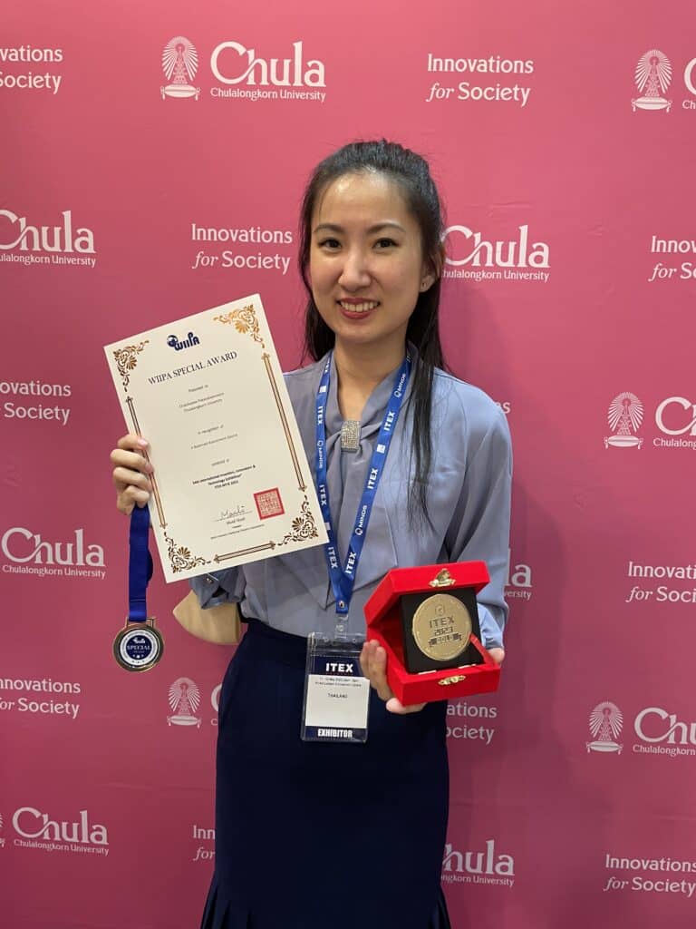 Chulalongkorn University has won the gold medal at the 34th International Invention, Innovation & Technology Exhibition (ITEX 2023) in addition to the World Invention Intellectual Property Associations’ (WIIPA) Special Award (Gold Medal) at the same event in Kuala Lumpur, Malaysia.