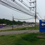 Road in Chum Saeng, Wang Chan District, Rayong
